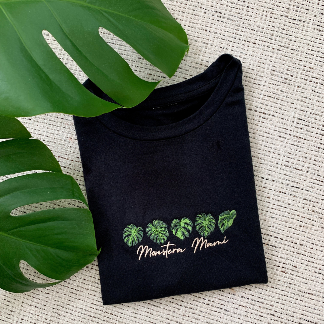 Monstera Mami Baby Tee