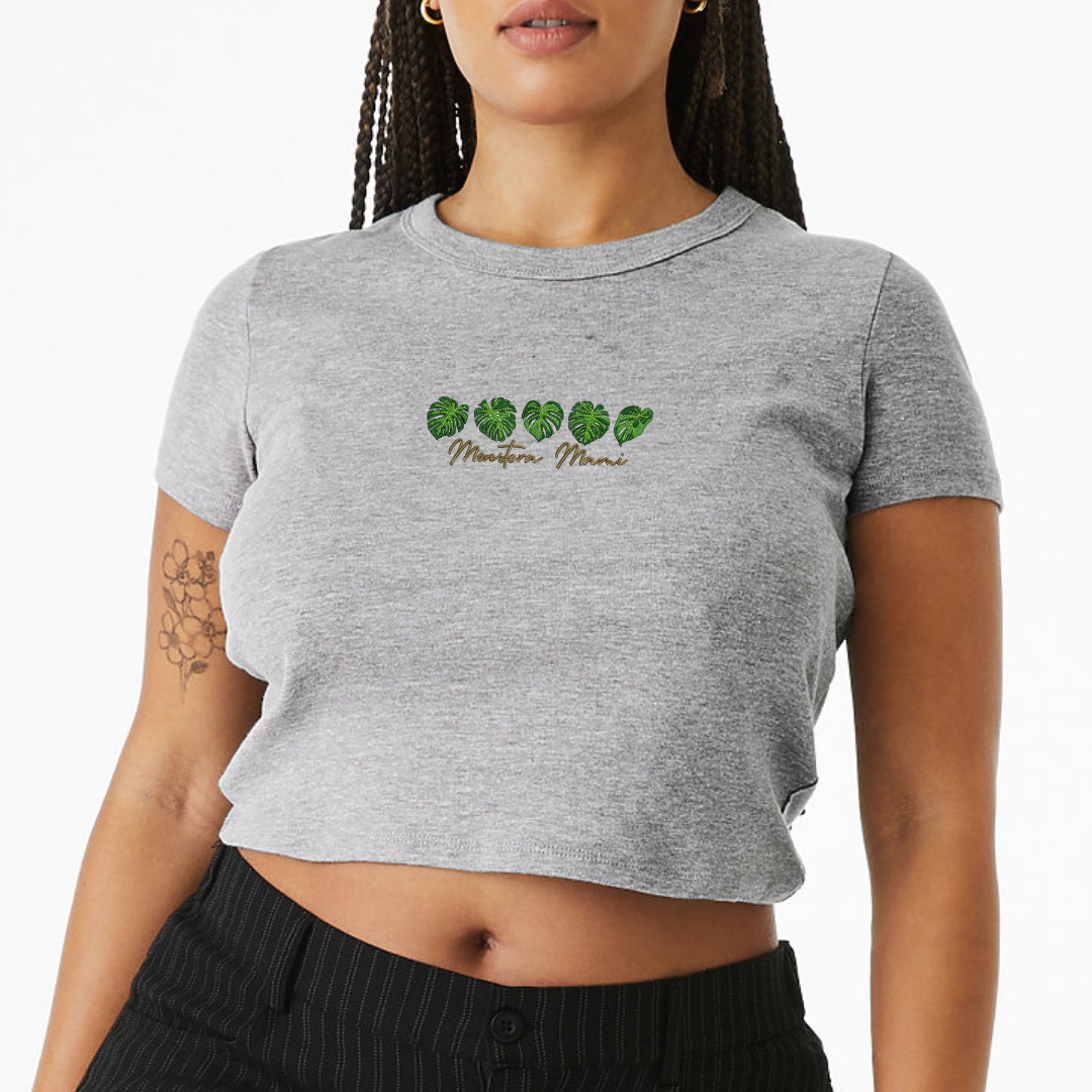Monstera Mami Baby Tee