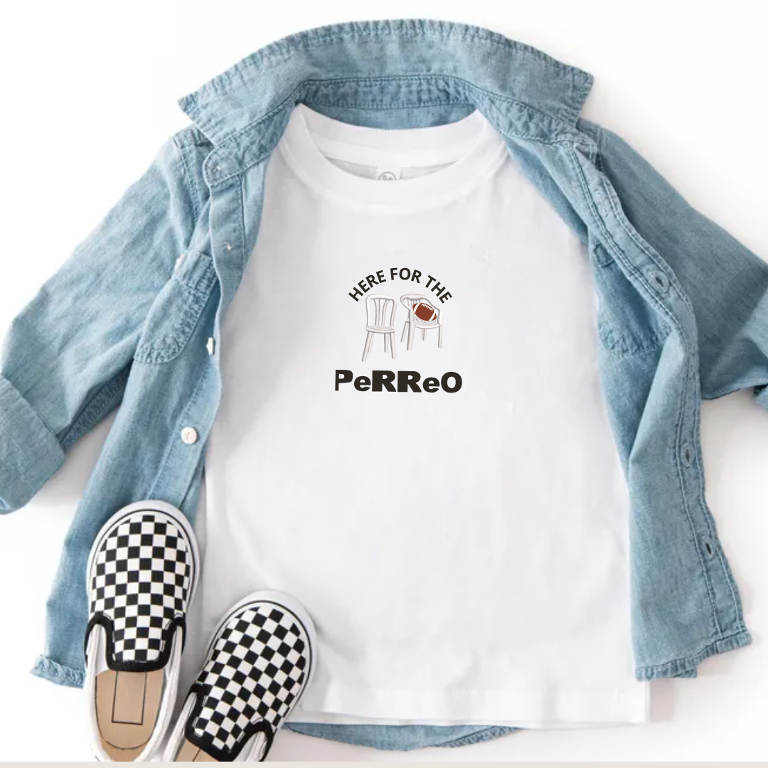 Toddler Here For The Perreo Tee