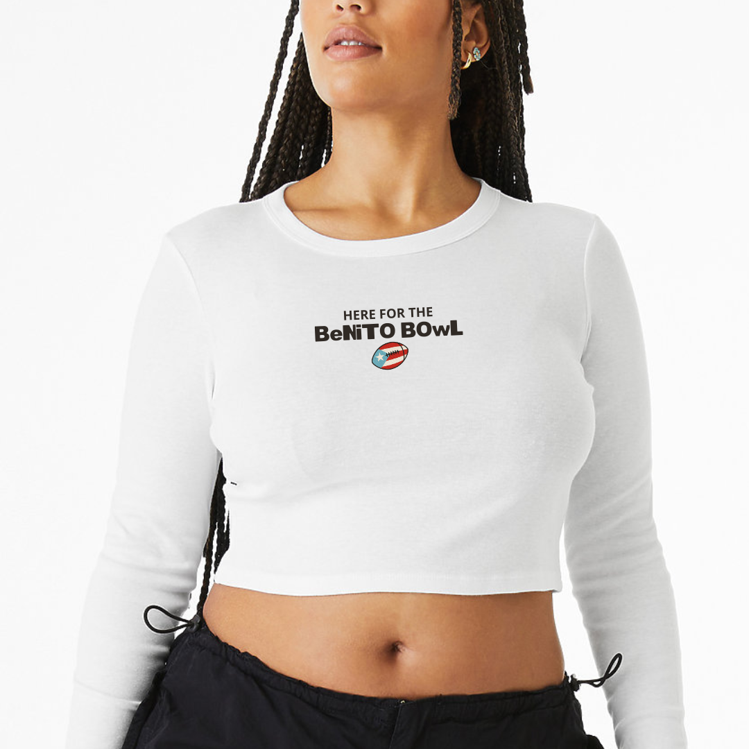 Benito Bowl Cropped Long Sleeve