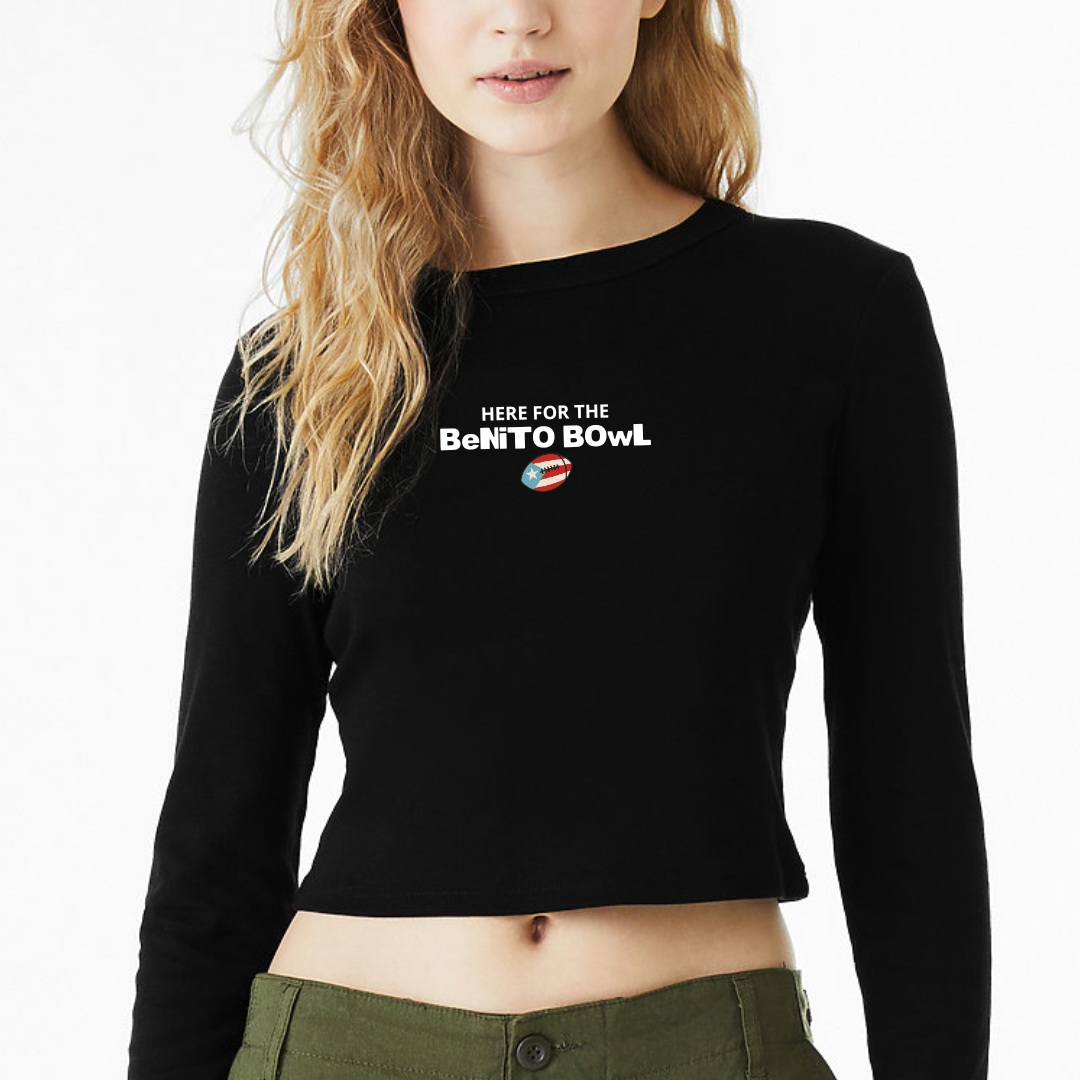 Benito Bowl Cropped Long Sleeve