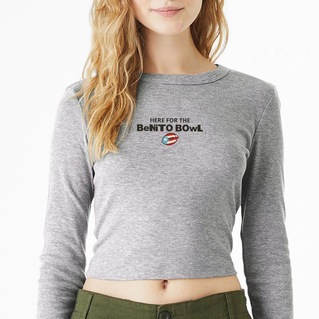 Benito Bowl Cropped Long Sleeve