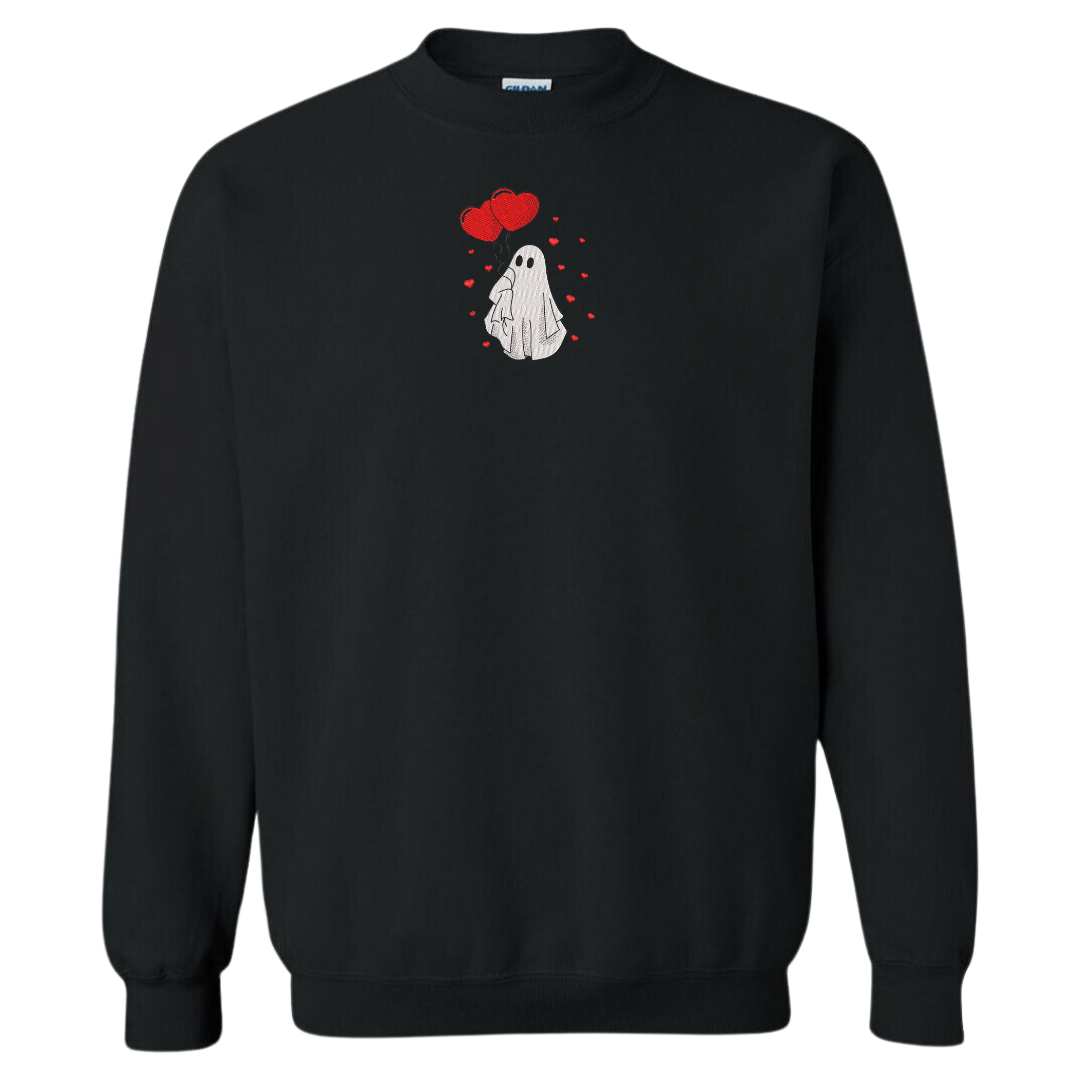Love Balloon Ghost Crewneck