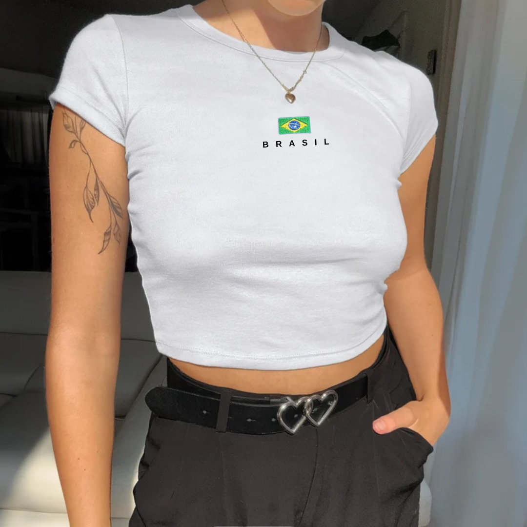 Brasil Baby Tee