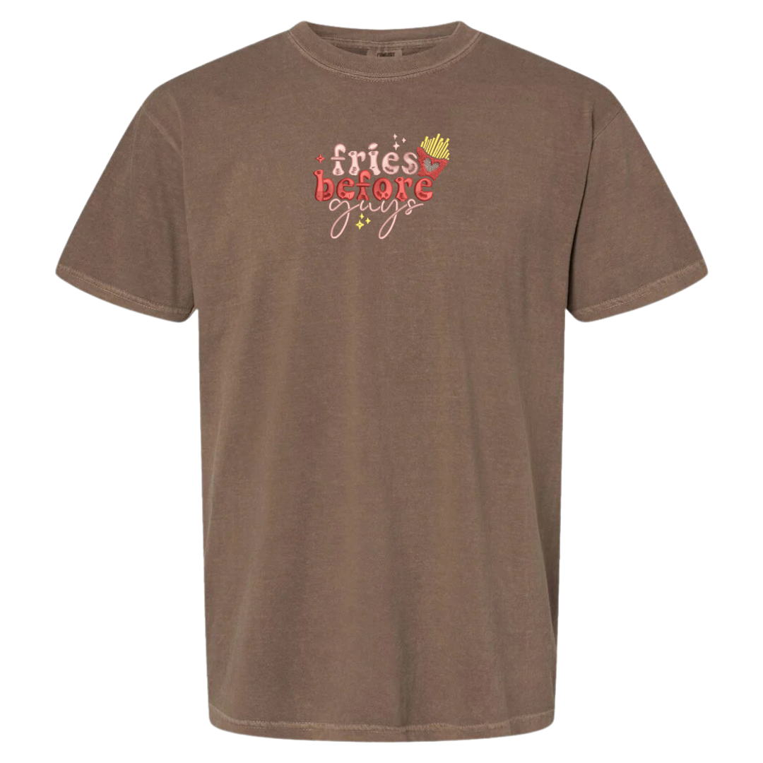 Fries Before Guys Tee