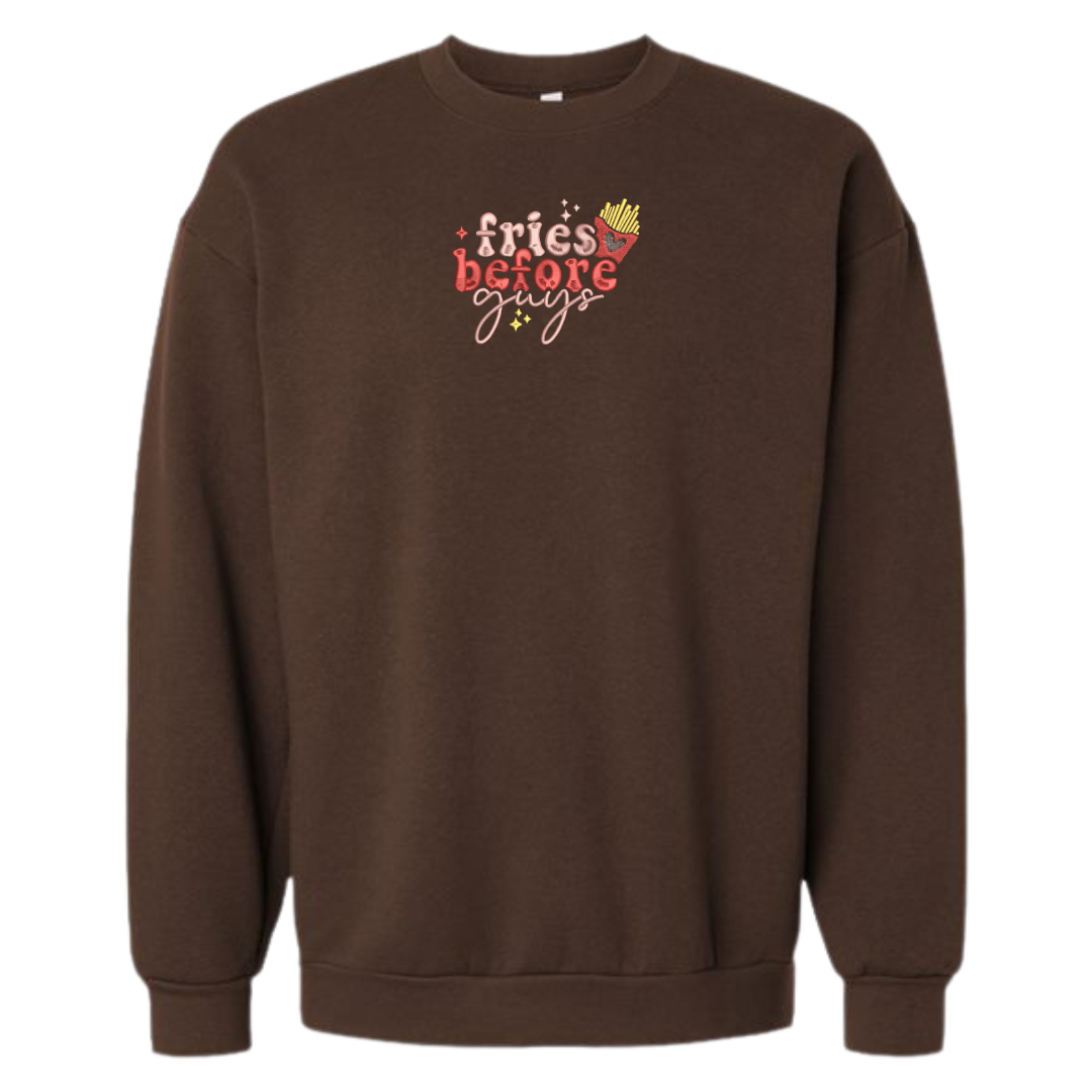 Fries Before Guys Crewneck