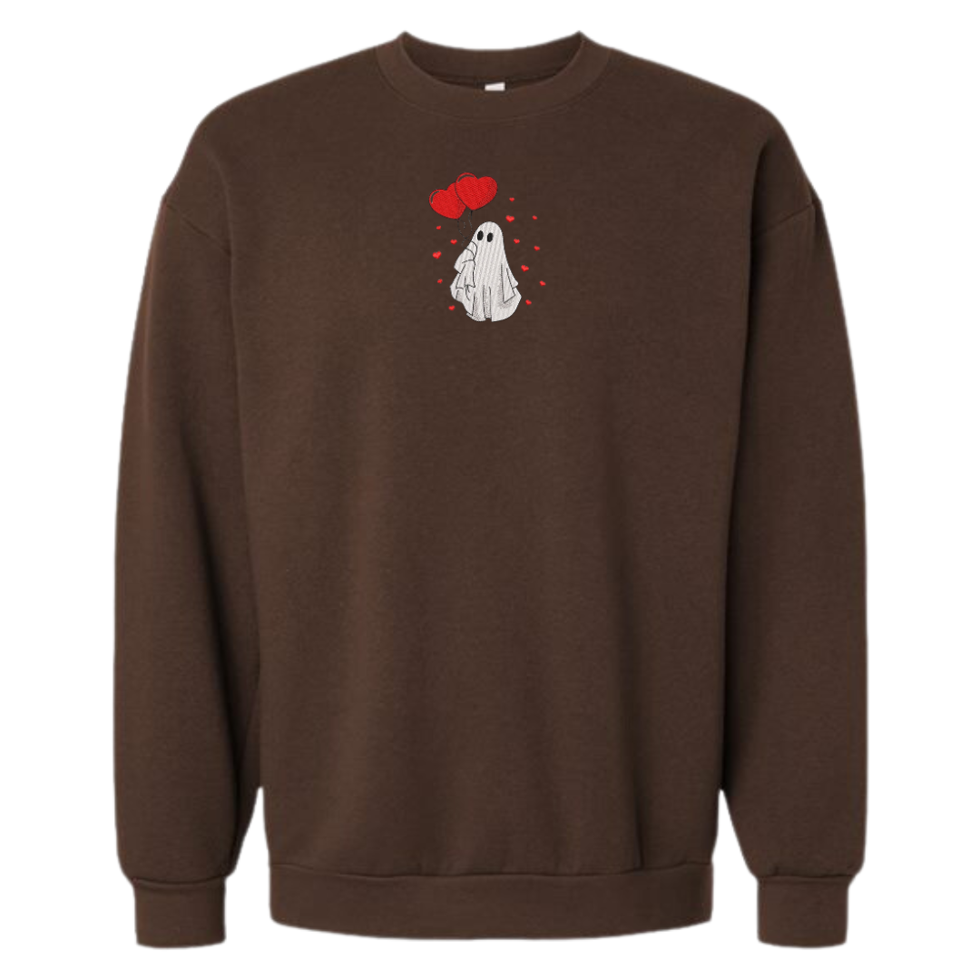 Love Balloon Ghost Crewneck