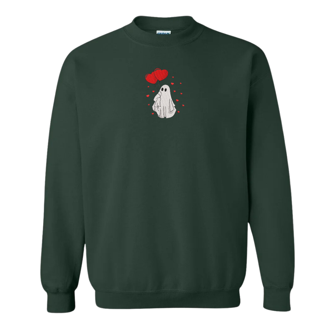 Love Balloon Ghost Crewneck