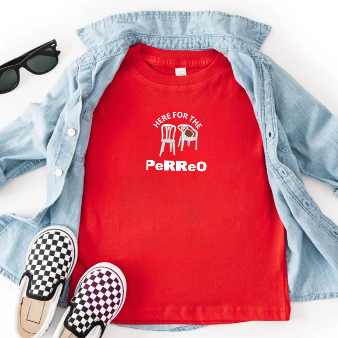 Toddler Here For The Perreo Tee