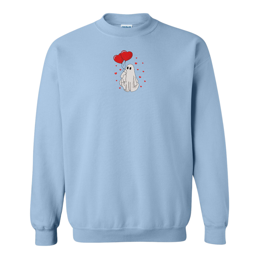 Love Balloon Ghost Crewneck