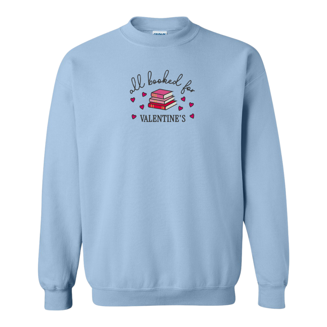 Booked Up For VDay Crewneck