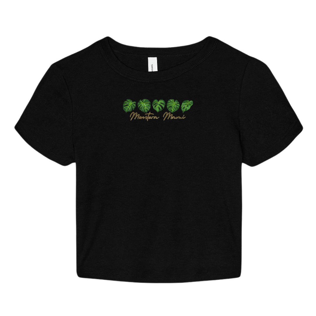 Monstera Mami Baby Tee