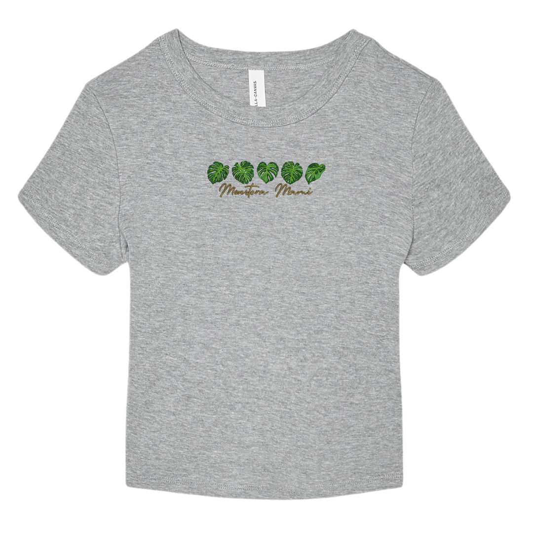 Monstera Mami Baby Tee