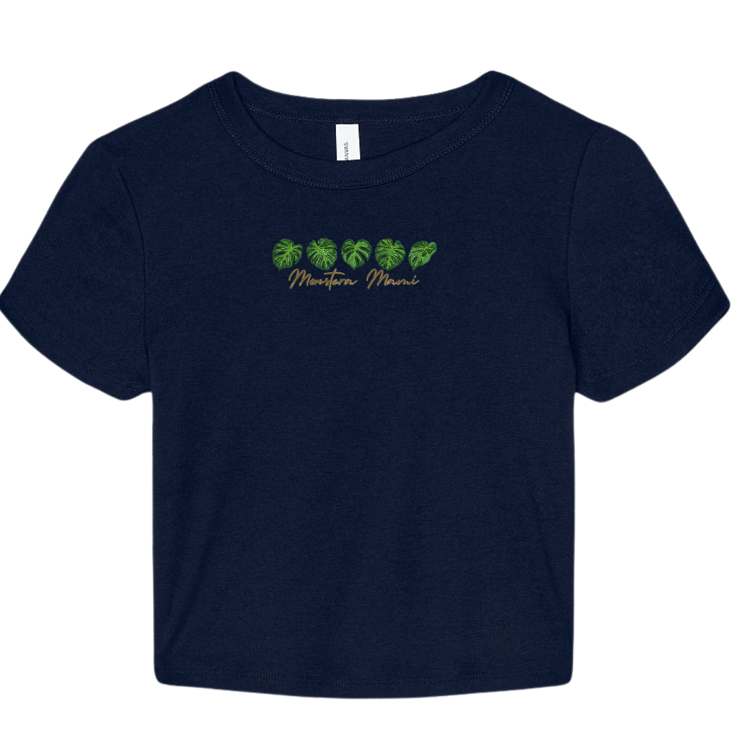Monstera Mami Baby Tee