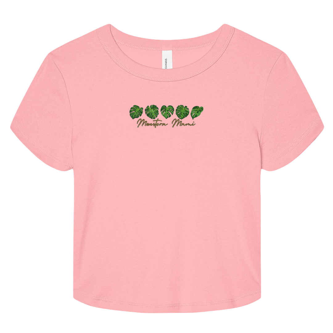 Monstera Mami Baby Tee