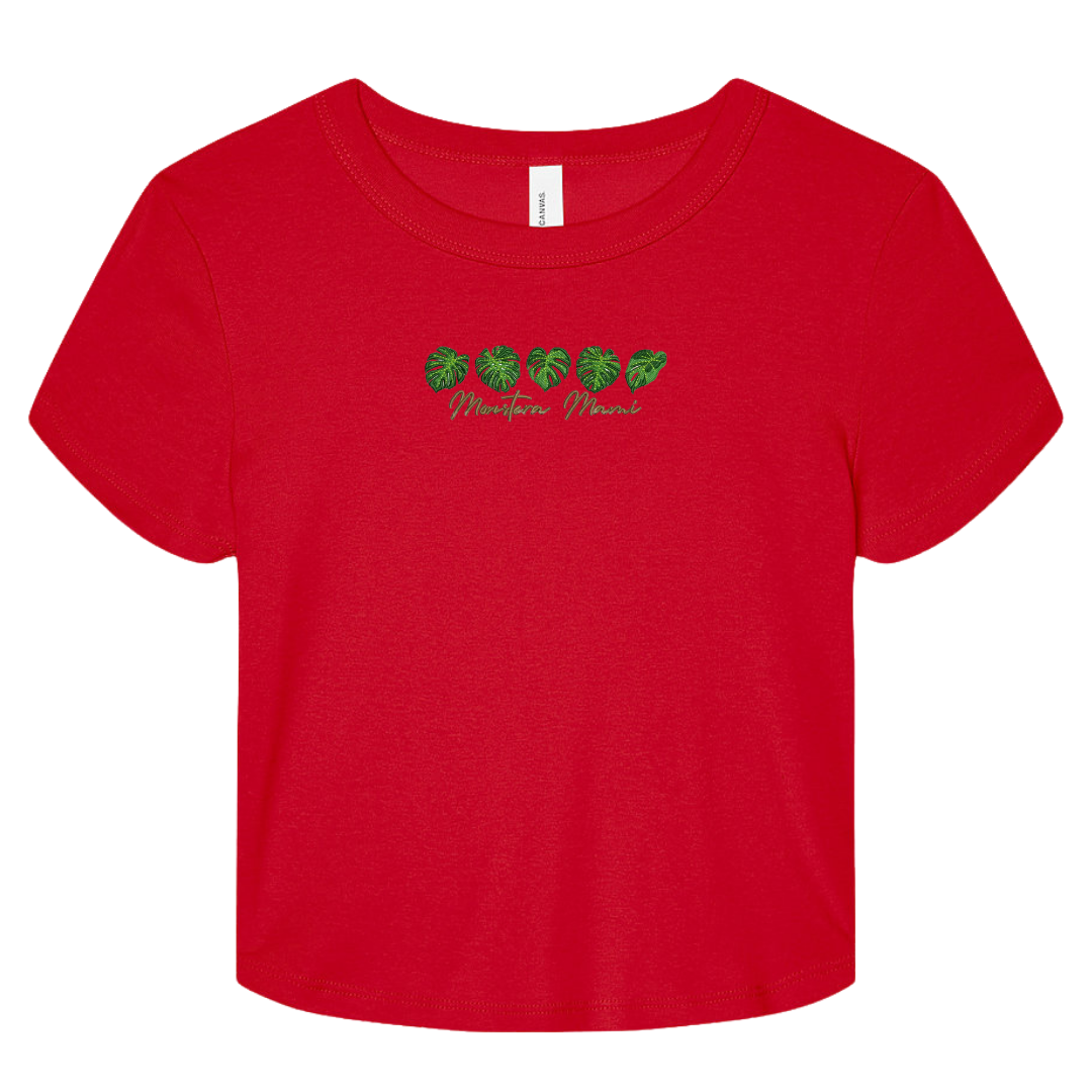 Monstera Mami Baby Tee
