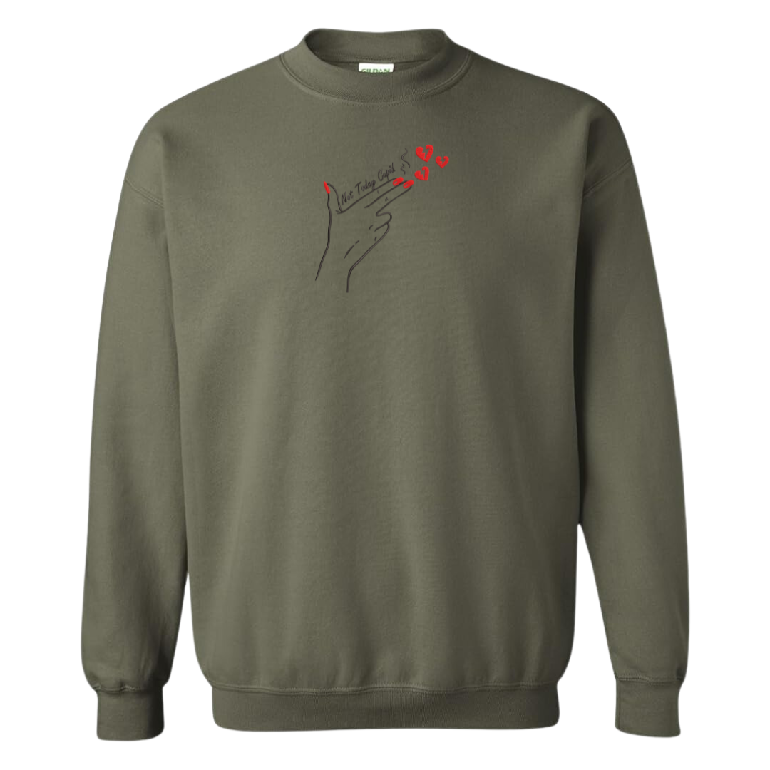 Not Today Cupid Crewneck