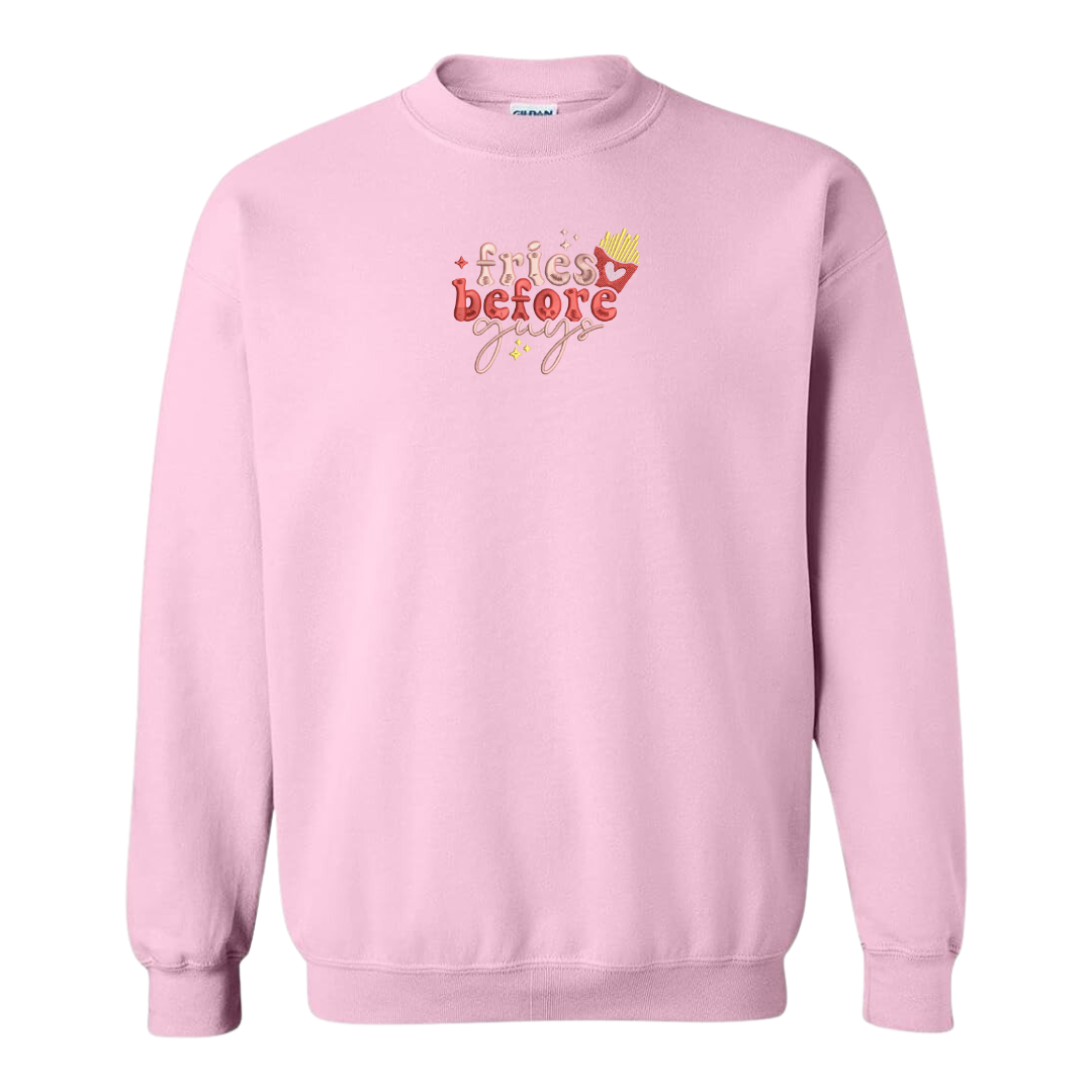 Fries Before Guys Crewneck