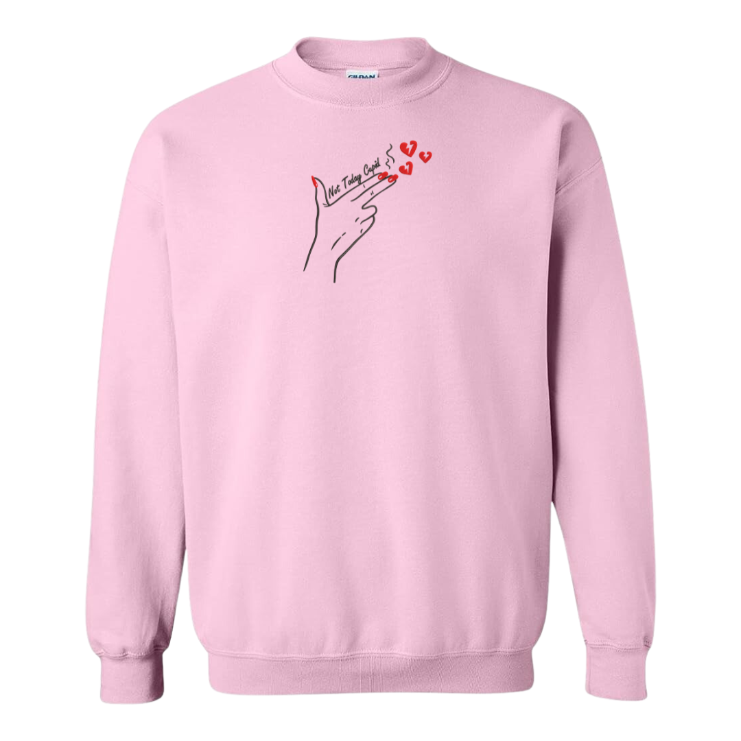 Not Today Cupid Crewneck