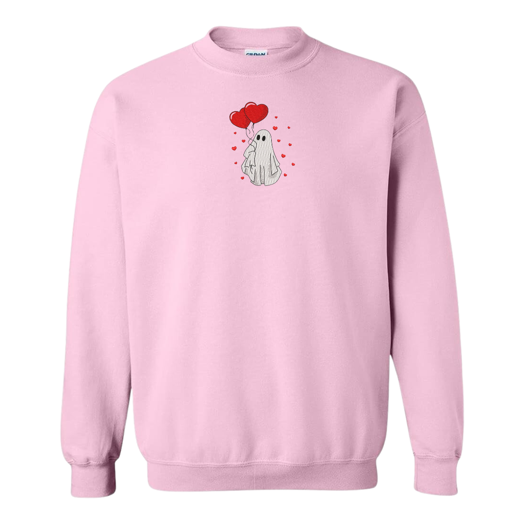 Love Balloon Ghost Crewneck