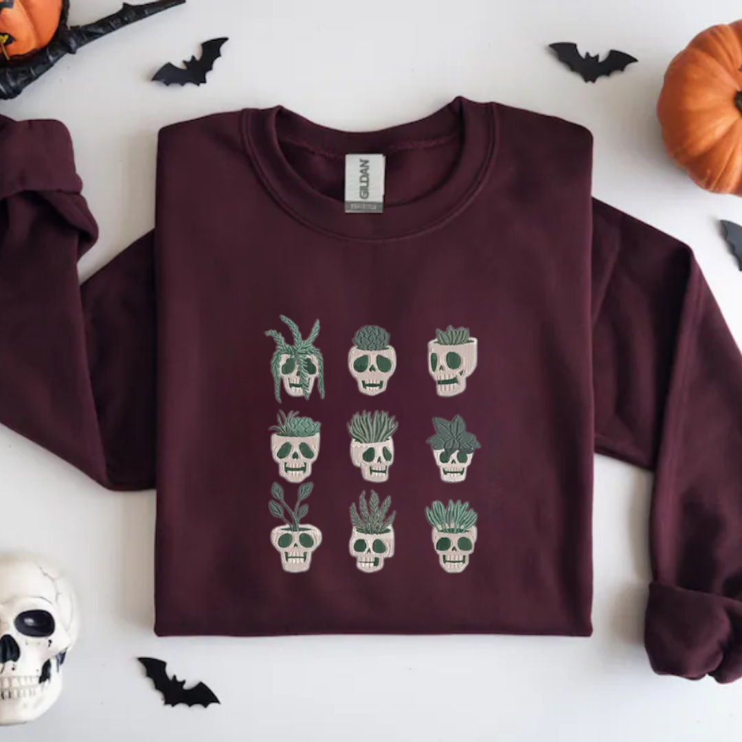 Skeleton Planters Sweatshirt