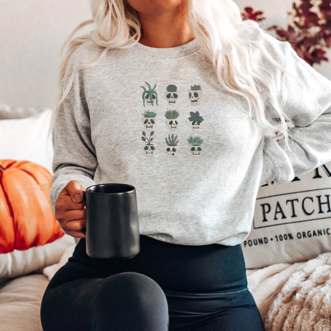 Skeleton Planters Sweatshirt