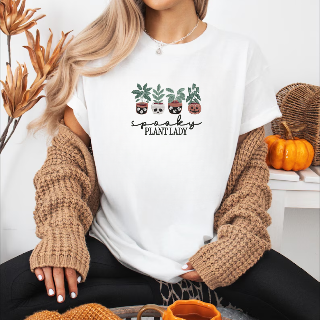Spooky Plant Lady Tee