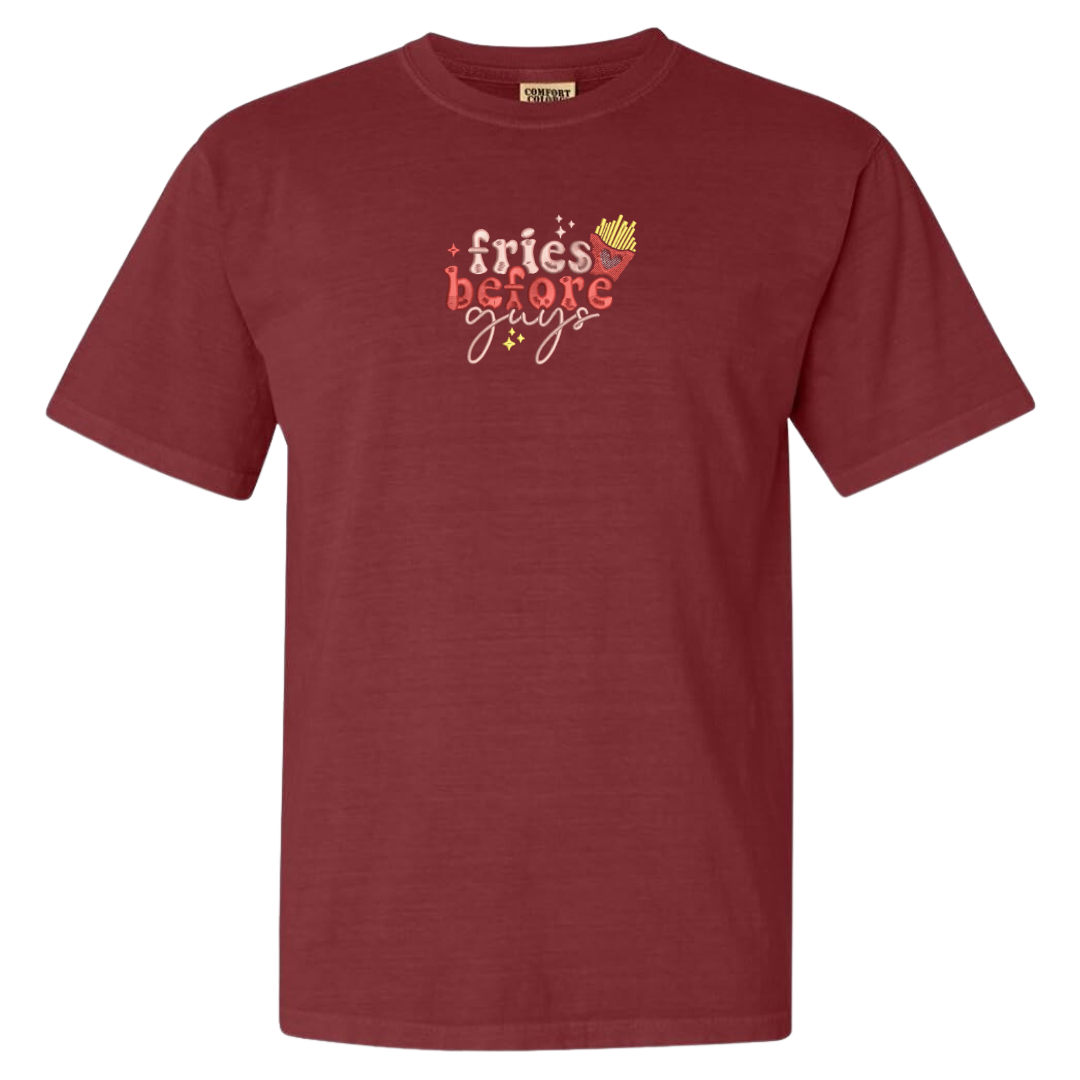 Fries Before Guys Tee