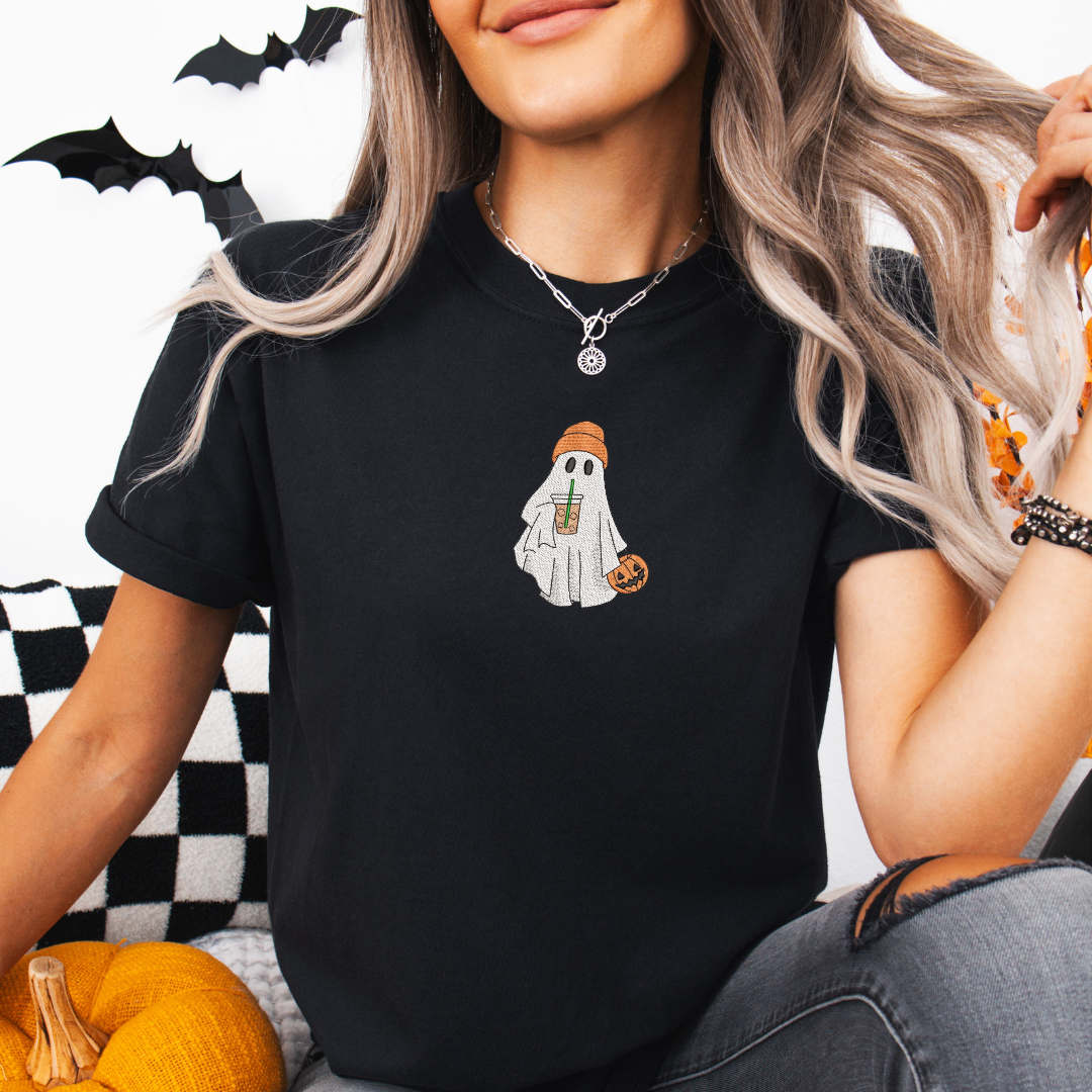 Iced Coffee Ghost Tee