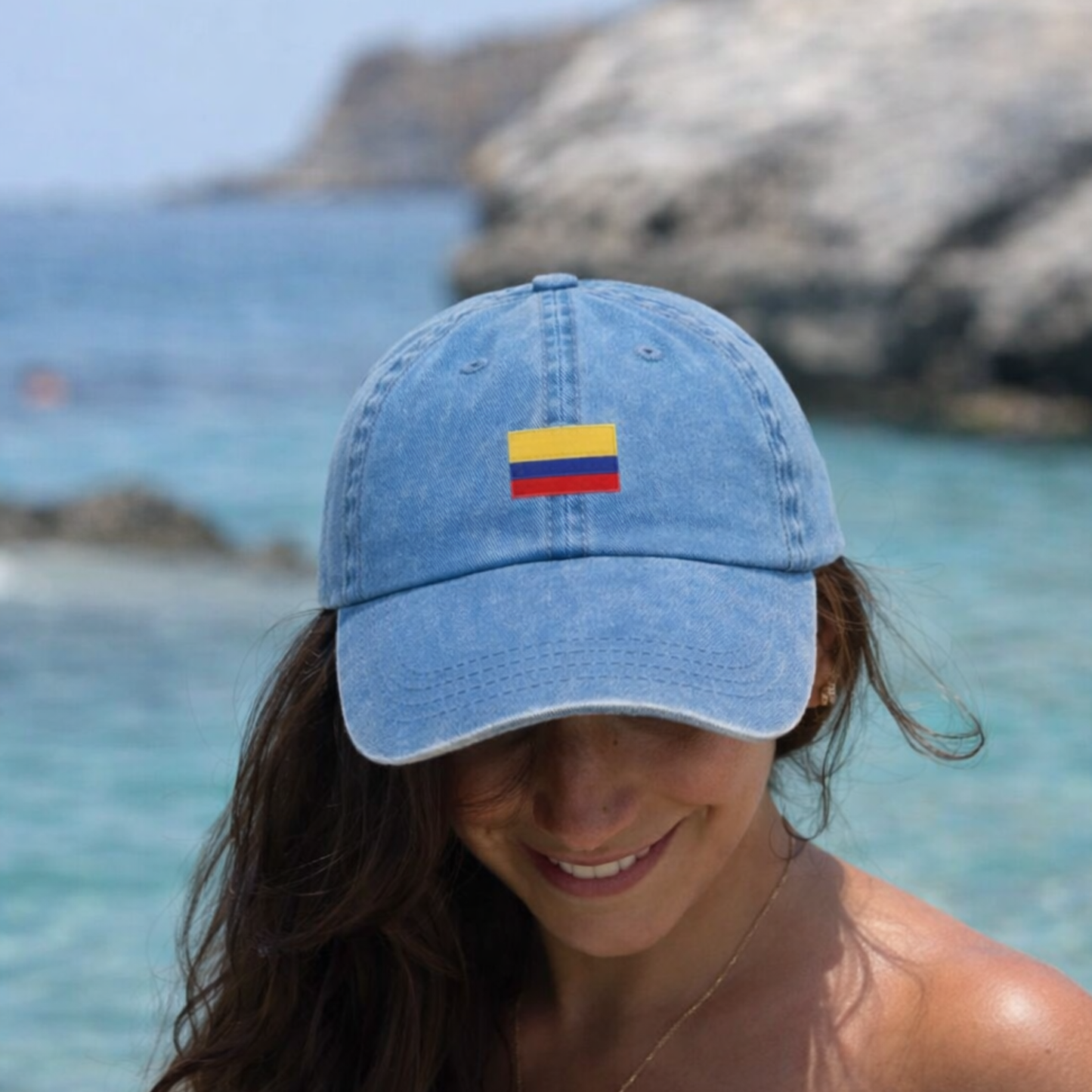 Colombia Flag Dad Hat