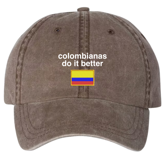 Colombianas Do It Better Dad Hat