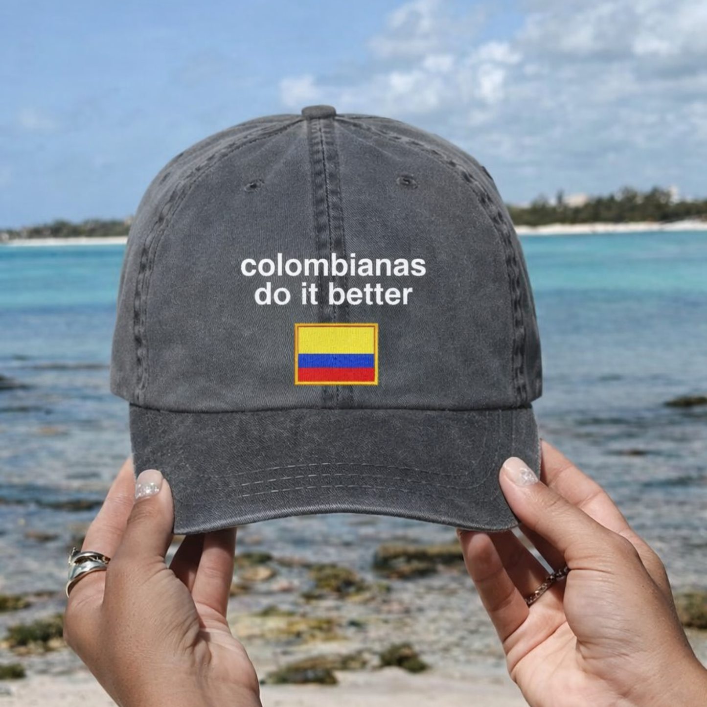 Colombianas Do It Better Dad Hat