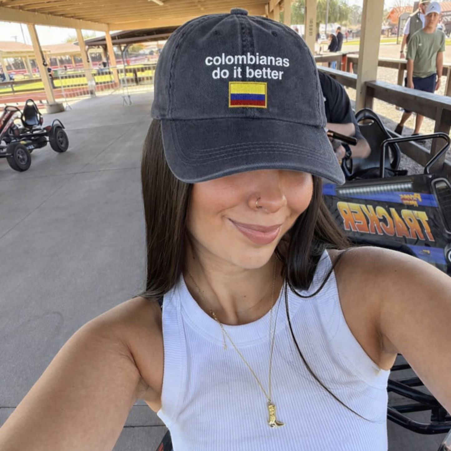 Colombianas Do It Better Dad Hat