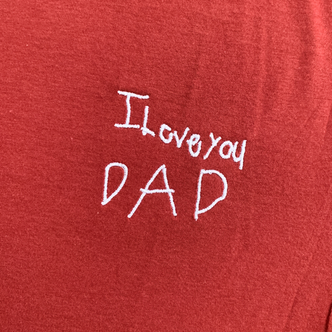 Handwritten Embroidered Shirt