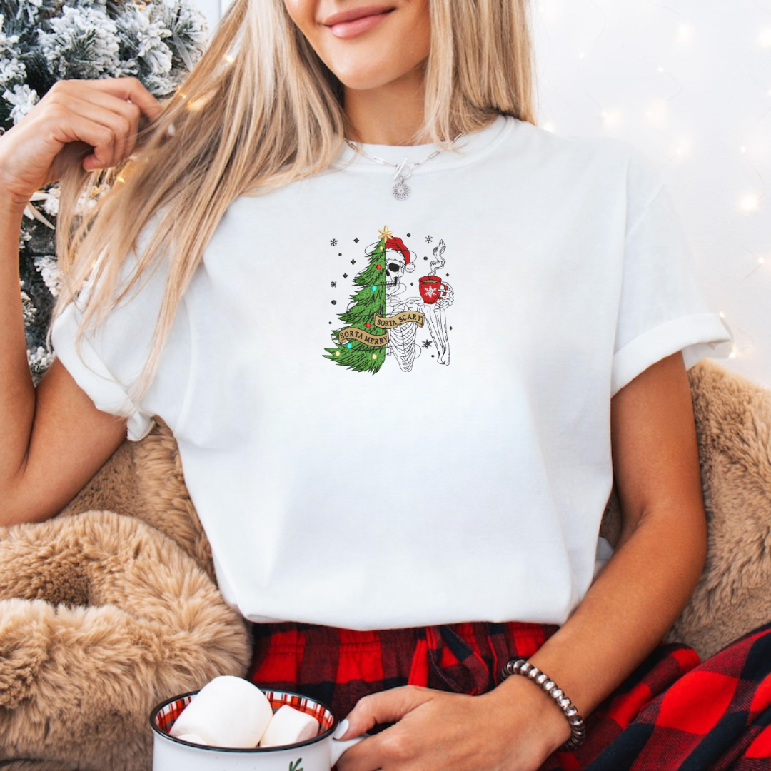 Sorta Merry Sorta Scary Tee