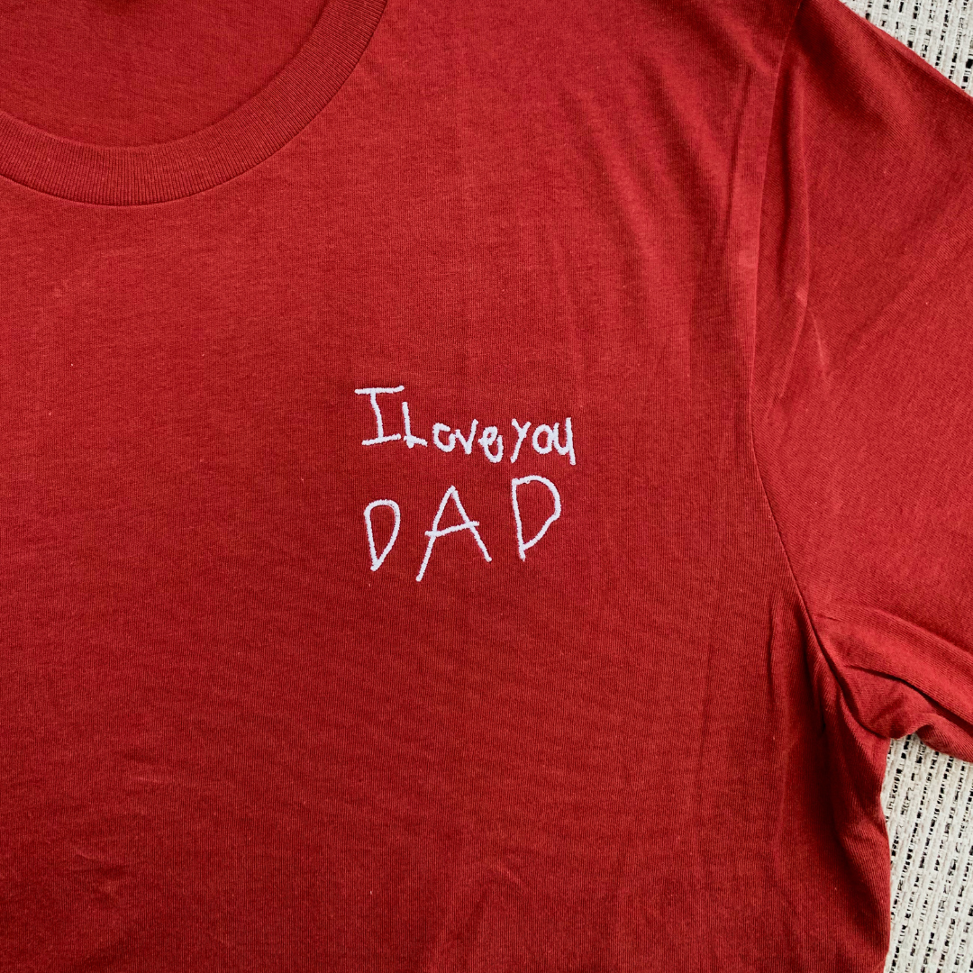 Handwritten Embroidered Shirt