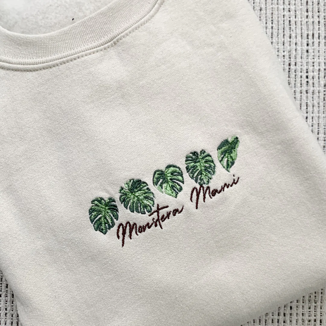 Monstera Mami Crewneck Crewneck