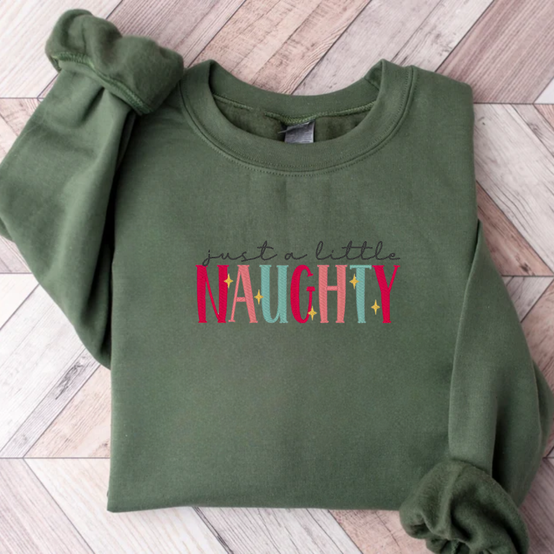 Just A Little Naughty Crewneck