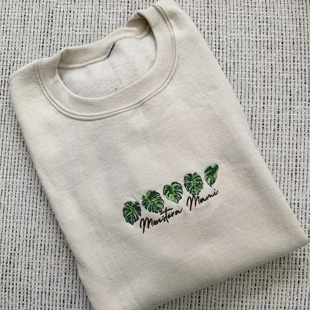 Monstera Mami Crewneck Crewneck