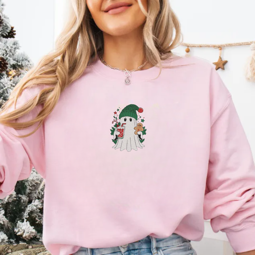 Festive Ghost Crewneck