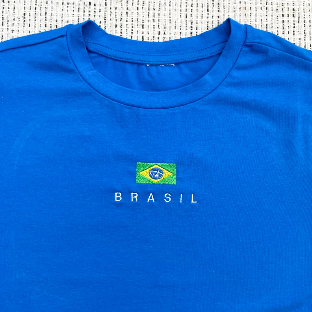 Brasil Cropped Tee