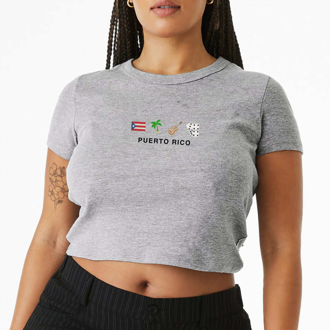 Puerto Rico Icons Baby Tee