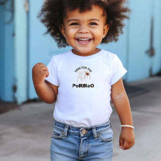 Toddler Here For The Perreo Tee