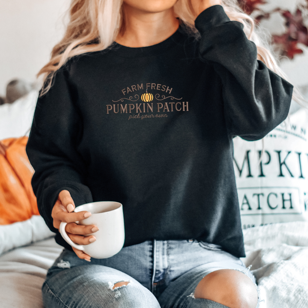 Farm Fresh Pumpkin Picking Sweatshirt