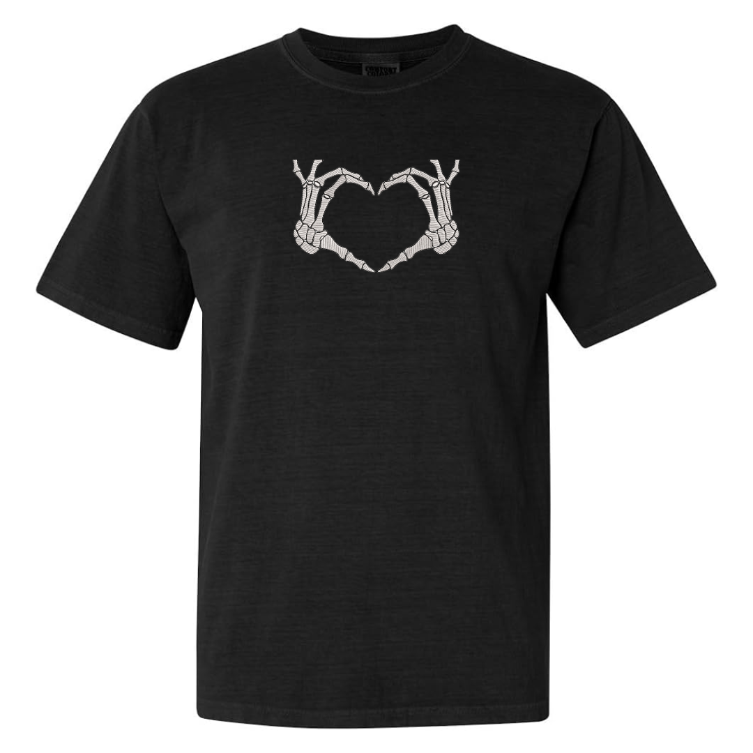 Skeleton Love Hands Tee