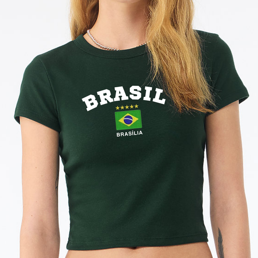 Brasilia, Brasil Baby Tee