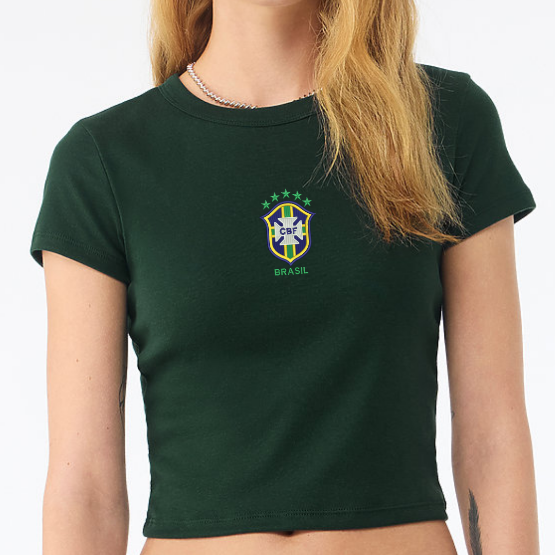 Brasil Soccer Baby Tee