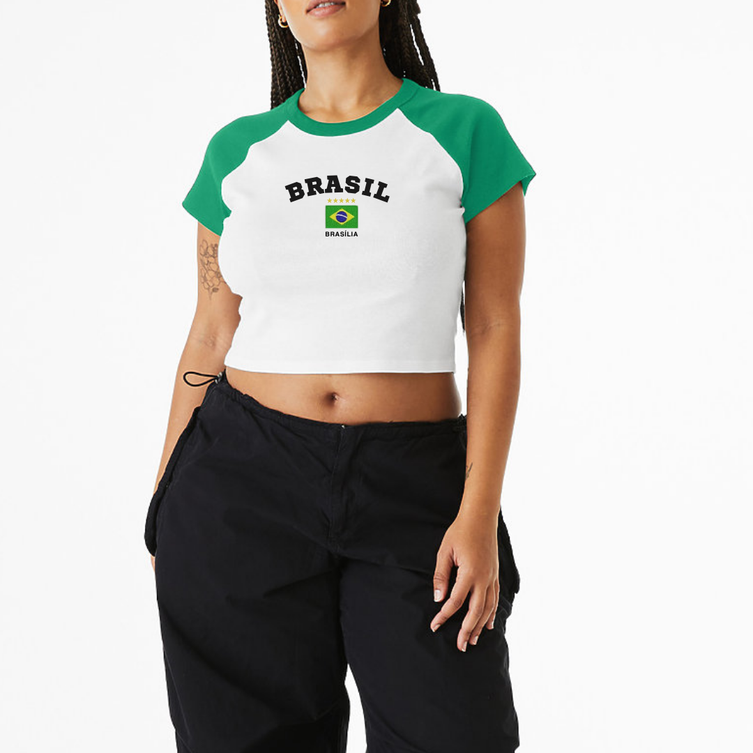 Brasilia, Brasil Baby Tee
