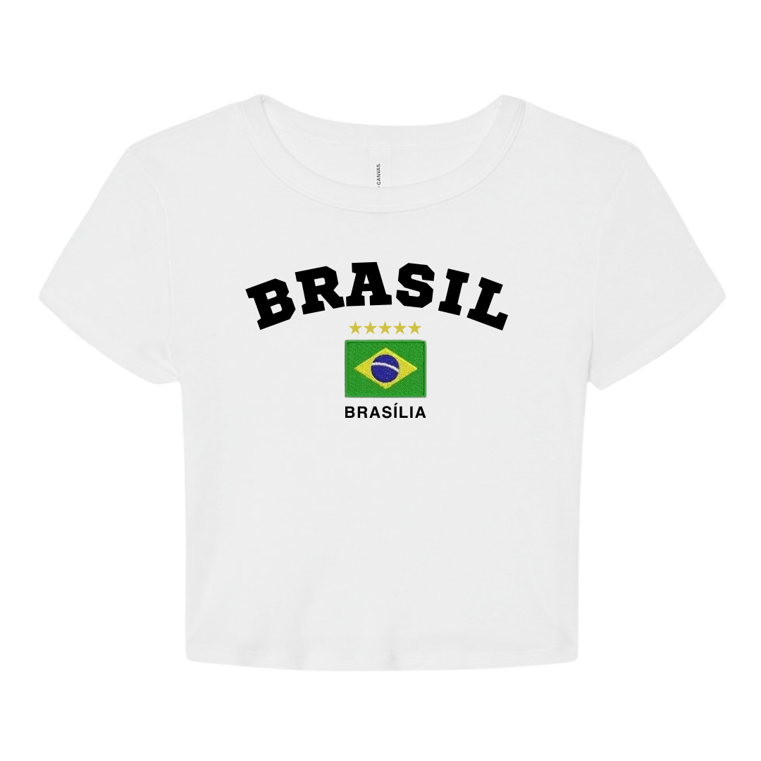 Brasilia, Brasil Baby Tee