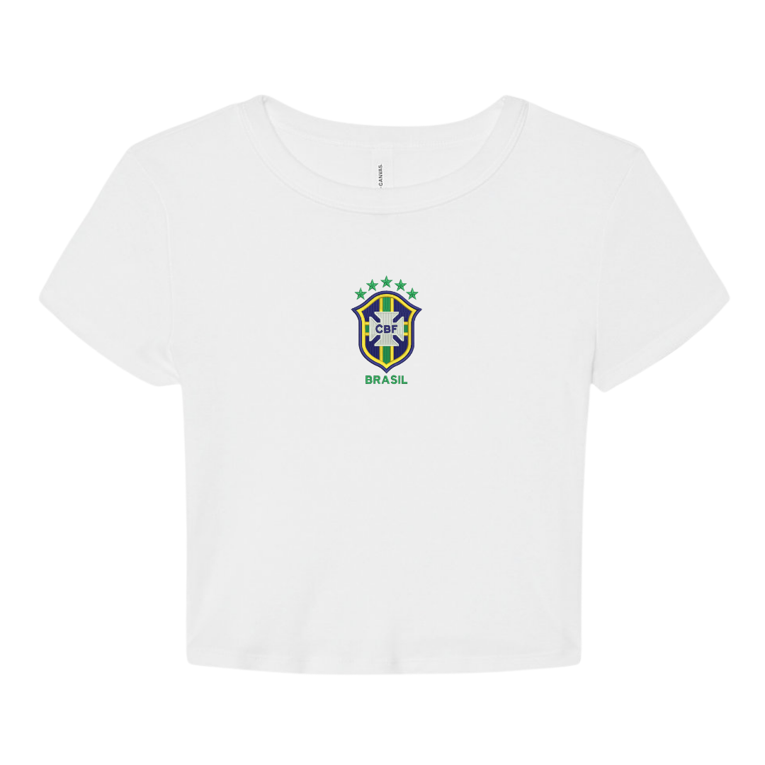 Brasil Soccer Baby Tee